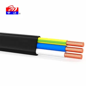 Câble électrique dissimulé en Pvc, 3X2.5mm, 3x1.5, VVG, cordon de raccordement au sol