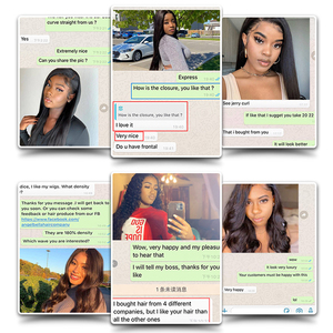 Bó Tóc Thiết Kế Mới Angelbella Tóc Người Brazil Tóc Người Đã Rút Đôi Siêu Sóng Bán Sỉ Tóc Người Brazil Bó Tóc - Product Image 6