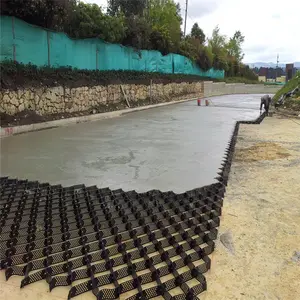 Honeycomb Gravel Stabilizer Hdpe Geocell Price For Driveway Building Material Surface Welding Cell Geocell