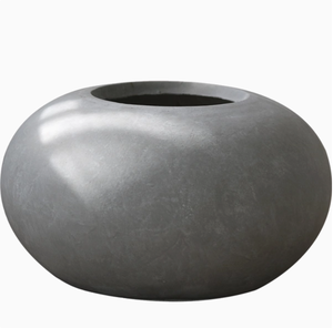 Planta verde de bambú de bola plana <span class=keywords><strong>redonda</strong></span> creativa con casa de té de estilo chino centro comercial tienda de ropa <span class=keywords><strong>maceta</strong></span> de arcilla de magnesio - Product Image 5