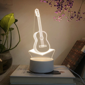 <span class=keywords><strong>Luz</strong></span> nocturna 3D personalizada para regalo de niños, decoración de dormitorio, lámpara de escritorio de mesa acrílica Led - Product Image 6