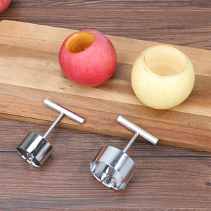 Stainless Steel Apple Pear Corer 2 Pieces Dishwasher <b>Safe</b> Kitchen <b>Tool</b> - Product Image 1
