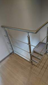 Barres de protection <span class=keywords><strong>pour</strong></span> balcon, <span class=keywords><strong>escalier</strong></span>, balustrades, barres de protection personnalisées en SUS 304, barre de protection, main courante extérieure, barre transversale en acier inoxydable - Product Image 6