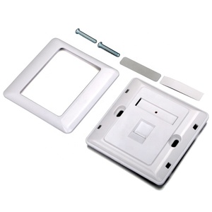 Plaque murale réseau RJ45 1 port type 86, panneau de <span class=keywords><strong>prise</strong></span> modulaire Keystone RJ45 pour réseau fibre <span class=keywords><strong>optique</strong></span> - Product Image 6