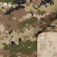 Tissu d'uniforme tactique en nylon et coton imprimé camouflage CADPAT MT Rip-stop NYCO 50/50, résistant à l'eau, avec IRR, durable, conforme aux normes militaires canadiennes