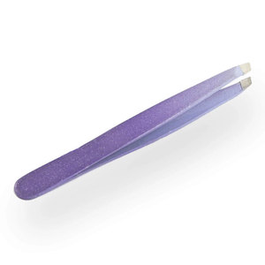 Pinces à sourcils de qualité supérieure en acier inoxydable, instruments de beauté, couleur personnalisée, poignée confortable, pinces à sourcils pour épilation - Product Image 1