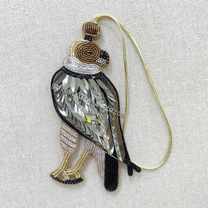 PH121 Nouveauté Patch Aigle en Strass Fait Main, Appliques Aigle et <span class=keywords><strong>Perroquet</strong></span> de Luxe Scintillantes, Breloque de Sac avec Anneau de Suspension - Product Image 3