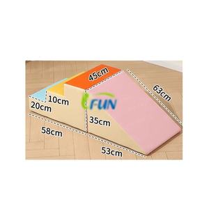 Blocs d'escalade en mousse pour enfants, 5 pièces en cuir PU souple, jouets d'escalade pour enfants, pour aire <span class=keywords><strong>de</strong></span> jeux intérieure - Product Image 4