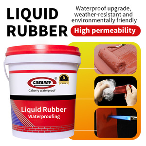 Revestimiento de Goma de Alta Elasticidad Impermeable y Reparador de Fugas para Impermeabilización Integrada a Base de Cemento de Paredes Exteriores y Techos. - Product Image 1