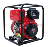 Pompe à eau KING TOYO MAX à haute pression en fonte de fer diesel 10HP 178F 186F 192F 2 pouces 3 pouces 4 pouces 50 mm 80 mm 100 mm Pompes auto-amorçantes