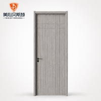 Porte intérieure en bois composite massif Mexin, insonorisée, pré-montée avec cadre, peinte sur mesure, taille personnalisée pour maison et appartement
