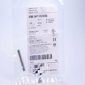 Индуктивный датчик Ifrm 06p17a3/s35l 10138763, Sn <span class=keywords><strong>2</strong></span> мм, PNP, оригинальная упаковка, новый - Product Image 1