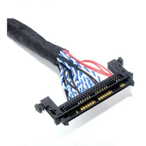 LVDS câble FX15S-41P-C-S8,pour AUO,LG,COM,SUMSUNG, Innolux, CHIMEI LCD-TFT panel