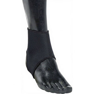 Adjustable Neoprene <b>Ankle</b> <b>Support</b> <b>Brace</b> With Hook & Loop Closure Black Universal Size Protection For All Seasons - Product Image 1