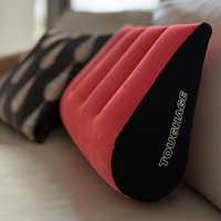 Coussin gonflable Toughage pour le camping, le sommeil, les jeux, triangle magique, aide à la position amoureuse, meuble sexy, coussin sexuel pour une expérience améliorée