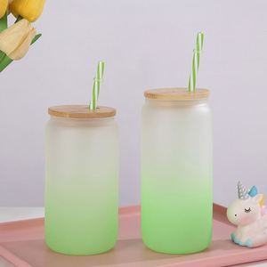 Boho Design 12oz Glass Mason Jar with Lid for Bohemian Party Theme - Product Image 6