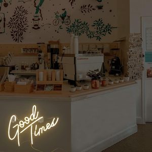 Enseigne néon LED « Good Times » pour décoration murale, alimentée par USB, idéale pour chambre, salle de jeux, fête - Product Image 5