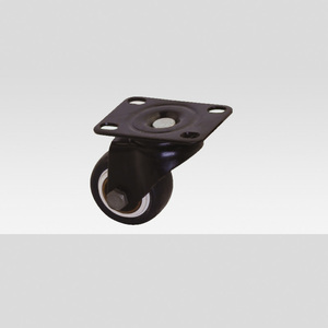 <span class=keywords><strong>Roulettes</strong></span> en PVC de 2 pouces noires, pivotantes avec frein, en PU, <span class=keywords><strong>pour</strong></span> meubles, petites <span class=keywords><strong>roulettes</strong></span> – Vente en gros usine - Product Image 3