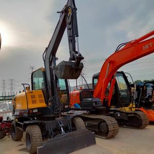 2020ขนาดเล็ก6ตันฮุนได60-7W รถขุดมีล้อ - Product Image 3