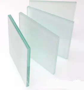 Pencere ve kapı uygulamaları için süt beyaz lamine cam 4mm + 0.38 + 4mm 1830*2440mm boyut