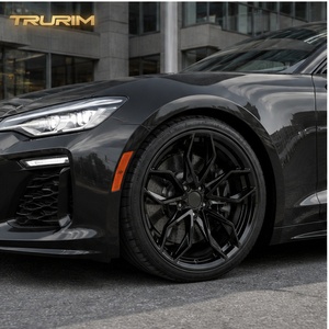 Moderne diepe concave Y-spaaks lichtmetalen velgen <span class=keywords><strong>16</strong></span> 18 19 20 inch glanzend zwart sportvelgen voor performance sedans Tesla Model 3 Y BMW Audi - Product Image 2