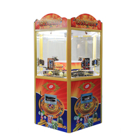 Machines de jeux d'arcade à 6 joueurs Poussoir à pièces Poussoir à quart Poussoir à pièces Distributeur automatique de pièces Style chaud à vendre