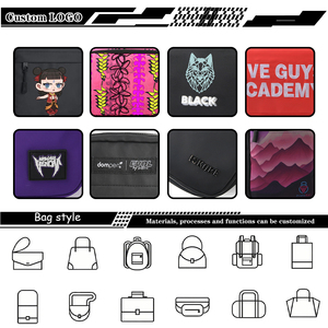 Personalizado transparente PVC Crossbody impermeable estadio aprobado claro mensajero hombro Bum hombres mujeres uso al aire libre Sling Bag deportivo - Product Image 5