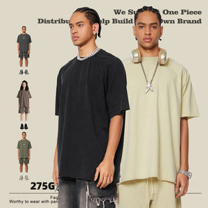 Personalizado <span class=keywords><strong>de</strong></span> talla grande hombres Hip Hop Stone Streetwear Camiseta 100% algodón camiseta sangría <span class=keywords><strong>de</strong></span> gran tamaño ácido lavado Vintage camiseta diseño - Product Image 1