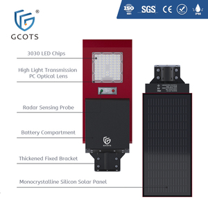 GCOTS Waterproof IP65 12W/15W/20W <b>Motion</b> <b>Sensor</b> LED Solar Street Light All-in-One Garden Road Automatic On/Off SL-AIO-CH Waterpr - Product Image 5