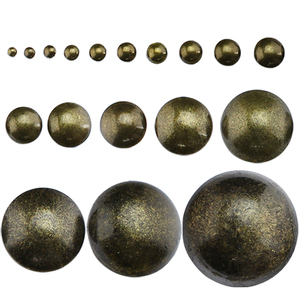(500 ensembles) Rivets en <span class=keywords><strong>bronze</strong></span> métallique de 6 à 25 mm, décoratifs, boucle de canapé, clous pour sac, punaises, clous anciens, rivets en cuir - Product Image 2