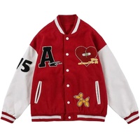 Blouson à capuche Letterman sport personnalisé unisexe pour hommes et femmes avec logo brodé