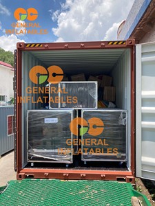 20FtCommercial Trượt Và Trượt Combo Nước Hồ Bơi Trượt Nước Với Hồ Bơi Trượt Nước Inflatable Để Bán - Product Image 5