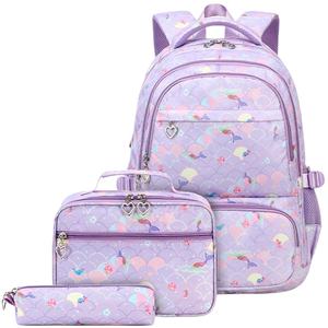 <span class=keywords><strong>Sac</strong></span> à <span class=keywords><strong>dos</strong></span> scolaire Anivia 2026 avec logo personnalisé, magnifiques sacs à <span class=keywords><strong>dos</strong></span> scolaires à motif de sirène, ensemble avec des trousses à crayons, sacs à <span class=keywords><strong>dos</strong></span> scolaires pour filles - Product Image 1