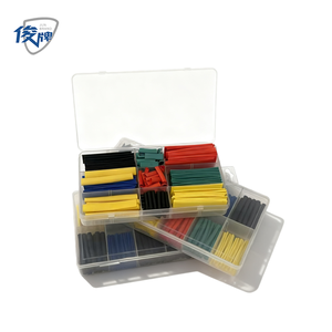 Gaine thermorétractable flexible ignifuge en boîte 2:1 Isolation électrique Matériau PE Gaine <span class=keywords><strong>de</strong></span> câble 1KV - Product Image 1