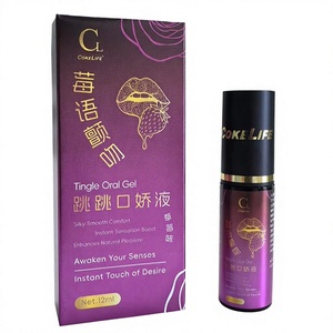 CokeLife <span class=keywords><strong>Gel</strong></span> Intimo Femminile per il Piacere, Certificato GMP 510K, Sicuro per Uso Orale, <span class=keywords><strong>Gel</strong></span> <span class=keywords><strong>Lubrificante</strong></span> Sensoriale per il Climax Femminile, per Momenti Intimi Privati - Product Image 1