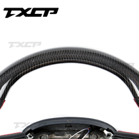 Volante de Fibra de Carbono LED para JEEP Wrangler JL Grand Cherokee SRT