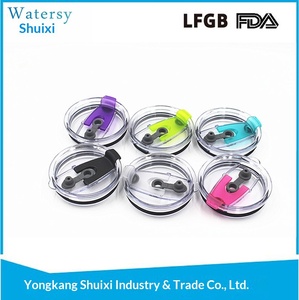 Tapa para Vaso de Hielo Creativa de 30 oz con Pajita, Tapa para Vaso <span class=keywords><strong>Yeti</strong></span> de 20 oz, Plástico Resistente a Altas Temperaturas, en Existencia con Logotipo, Suministro Directo de Fábrica - Product Image 3