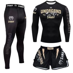 Pantalones cortos <span class=keywords><strong>de</strong></span> boxeo <span class=keywords><strong>de</strong></span> manga larga para hombres y mujeres <span class=keywords><strong>de</strong></span> diseño personalizado <span class=keywords><strong>Muay</strong></span> <span class=keywords><strong>Thai</strong></span> Gym Workout, ropa <span class=keywords><strong>de</strong></span> artes marciales <span class=keywords><strong>de</strong></span> lucha <span class=keywords><strong>de</strong></span> tres piezas para niños - Product Image 6