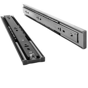 Eigentijdse 45Mm Brede Stille Lade Schuifrail Verdikte Geleider Met <span class=keywords><strong>3</strong></span>-voudige Baldempingsbuffer Voor Keukenkasten - Product Image 2