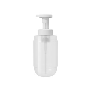 Bouteilles distributrices rondes en plastique moussantes 200/300/500 ml, flacon pompe pour nettoyant visage avec personnalisation du logo - Product Image 5