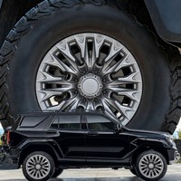 Jantes larges à rayons usinés en aluminium argenté 22X12 6X135 Trurim Show Truck Stance pour F150 Raptor Ranger, ajustement sur mesure