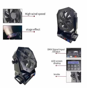Ventilateurs de scène DMX DMX512 pour discothèques et soirées, créant des effets visuels professionnels pour des spectacles sûrs et fiables - Product Image 3