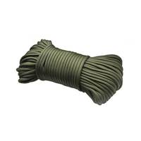 Cordon de parachute tactique en nylon RopeNet, diamètre 4 mm, corde tressée, longueur personnalisée pour les sports de plein air, bracelets, cordons