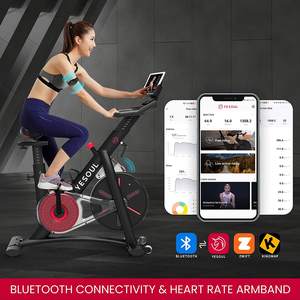 <span class=keywords><strong>Yesoul</strong></span> <span class=keywords><strong>S3</strong></span> bicicleta inteligente para interiores a granel gimnasio en casa Fitness bicicleta de ejercicio con sistema de freno magnético Material de acero comercial - Product Image 5
