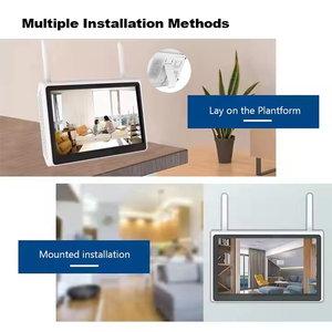 Nhà Máy Giá 10 inch 4 kênh CCTV Hệ thống Camera NVR Bộ dụng cụ với wifi 2.4 Gam an ninh không dây máy ảnh cho giám sát - Product Image 6