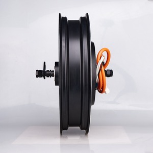 มอเตอร์ฮับ BLDC ความเร็วสูง 5000W สำหรับมอเตอร์ไซค์ ขนาด 17 นิ้ว-3.5 แบบขอบเปลือย ความน่าเชื่อถือสูง - Product Image 5