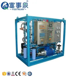 Fostream Industrial Saltwater Seawater Sea Salt Water Treatment Desalination Plant Reverse Osmosis