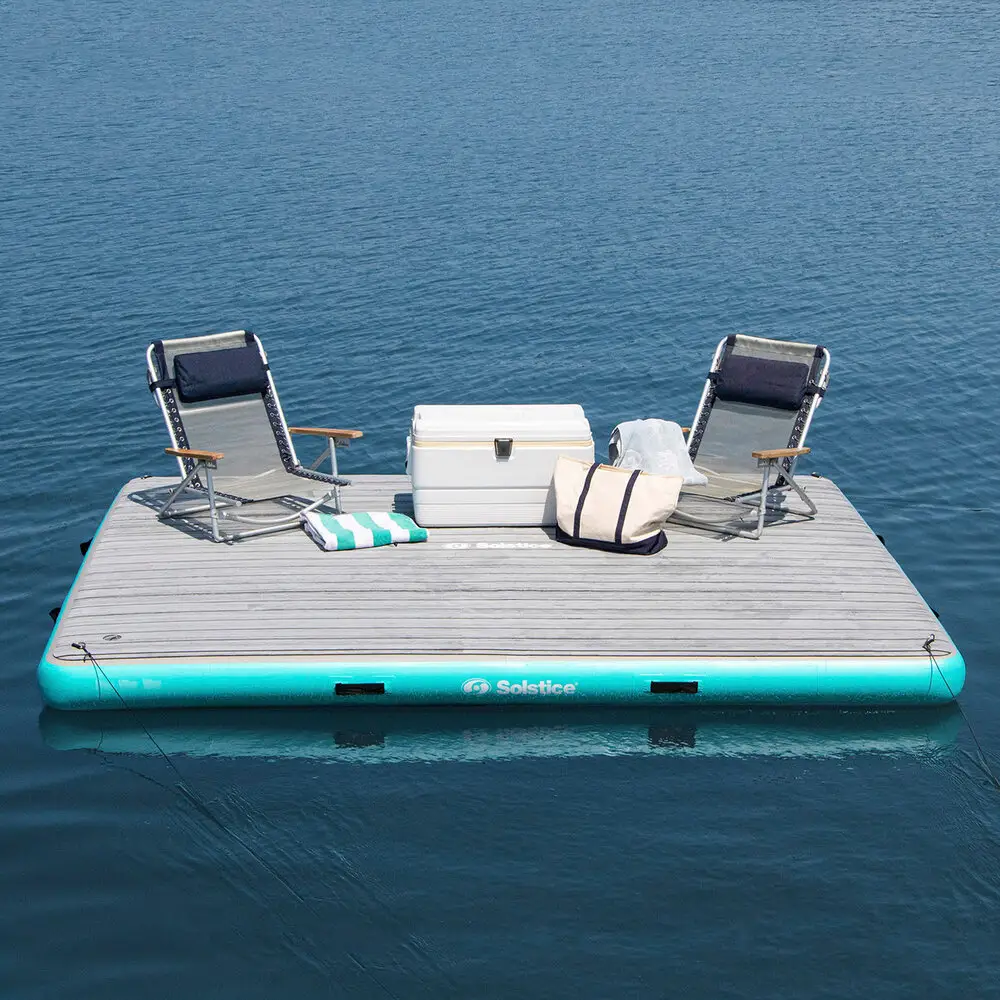 Самый Популярный Морской матрас, надувной Понтонный понтон, платформа для рыбалки, надувная плавающая док с индивидуальным дизайном