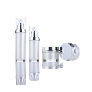 En stock: Set cosmético de tarro de crema acrílico de 50g, botella de loción para el cuidado de la piel de 120ml, decantador de viaje. - Product Image 4