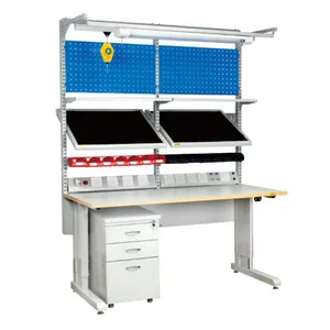Assembly Production Line Industrial Work Tables Esd Workbench